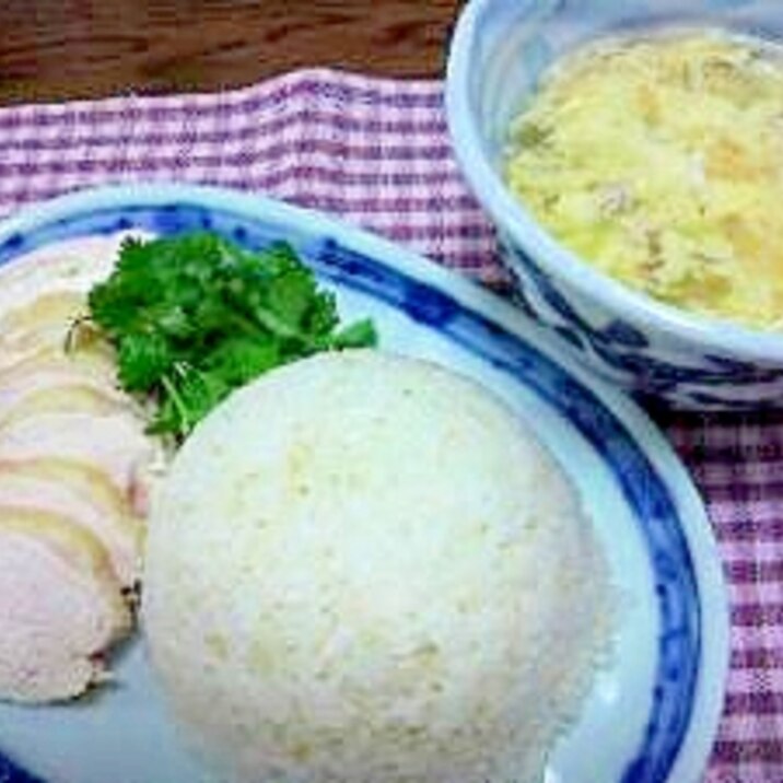 夏女風　natsume-fu　　南海鶏飯＆スープ